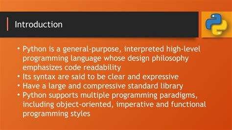 Image result for Python Programming Introduction PPT