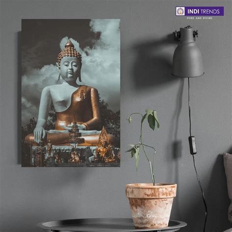 Lord Buddha Canvas Wall Art – Standard Print – Prabhu Prasad