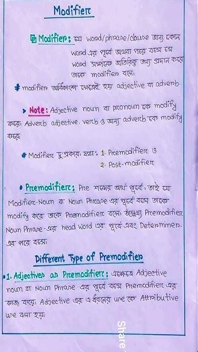 Image result for Post-Modifier