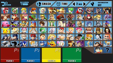 My Super Smash Bros Roster (before ultimate) by BundersProductions on ...