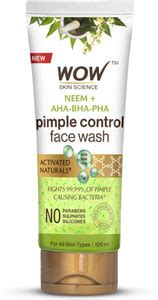 WOW SKIN SCIENCE Neem | Purifies Skin | Unclogs Pores | Fights Acne ...