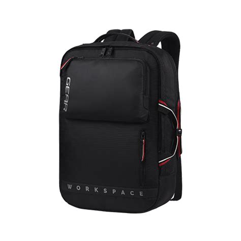 WORKSPACE HYBRID BRIEFCASE BACKPACK - 19l (BLACK - BLACK) – Gear Bags ...