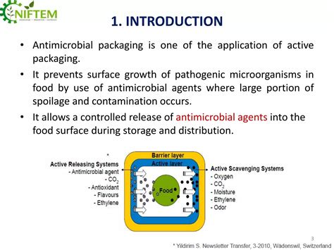 Review Of Antimicrobial Food Packaging