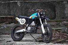 Custom Klx by Knuckle Whackjob Gives The Klx250 A Vintage Enduro Vibe Custom Klx