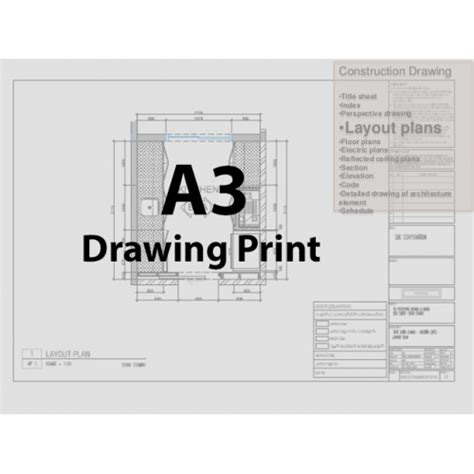 architectural drawings printing
