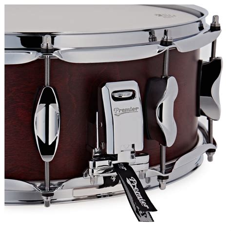 Premier Elite 14" x 5,5" Skarptromme, Rosentre Satin | Gear4music