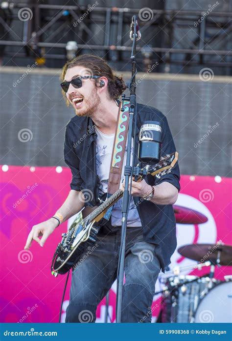 IHeartRadio Music Festival editorial stock photo. Image of hozier ...