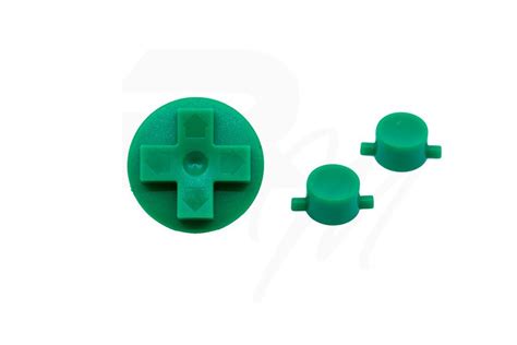 NES Style Button set for Game Boy DMG-01 - Super Famicom Green | Retro ...