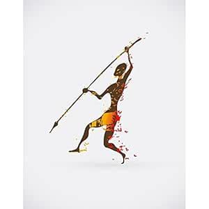 Pitaara Box Traditional Ritual Dance D2 | Unframed Canvas Painting for ...