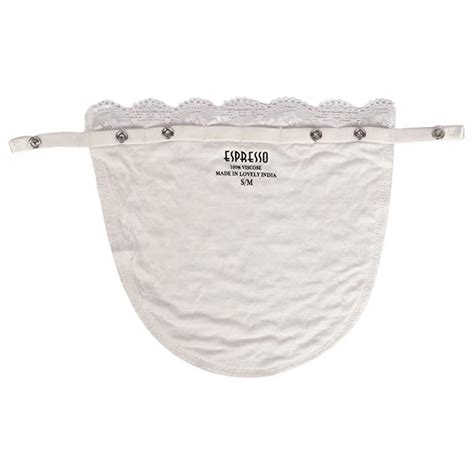 Buy SHNORA Cotton Nylon Lace Cami Slip Cleavage Cover Bra Insert - Pack ...