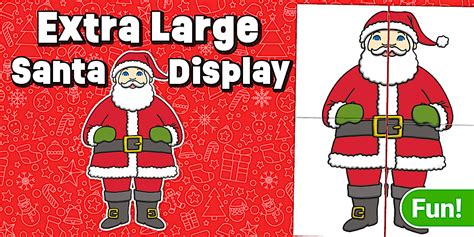 Extra Large Santa Display
