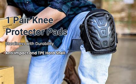 Proberos® 1 Pair Knee Protector Pads Anti-impact Knee Protector for ...