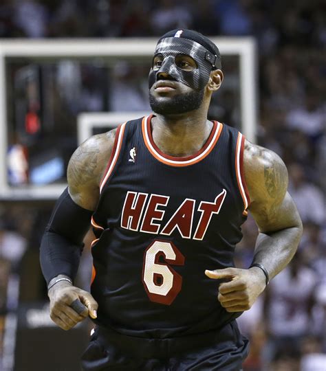 Lebron James Black Mask Wallpaper