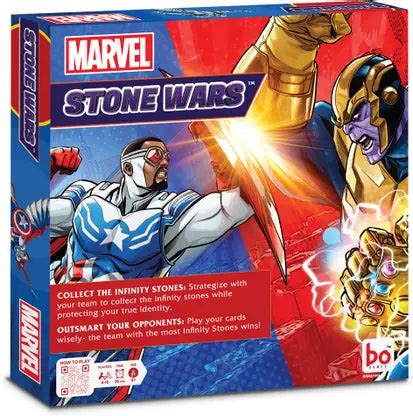 Buy BO Games Marvel Avengers Stone Wars Board Games For Kids Ages 8 ...