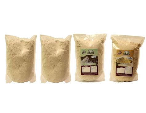 Gramee Naturals 100% Natural Combo: 2kg Wheat Flour/Atta, 1kg Bajra ...