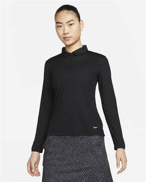 Nike Dri-FIT Victory Women's Long-Sleeve Golf Polo. Nike SG
