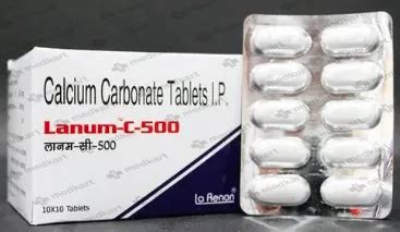 LANUM C 500MG TABLET 10'S Price, Uses, Side Effects & Substitutes | Medkart