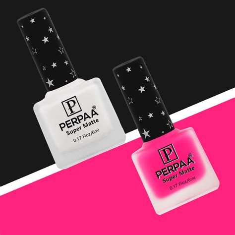 Buy PERPAA® Super Matte Nail Polish No Toxin Nail Lacquer, Long Lasting ...