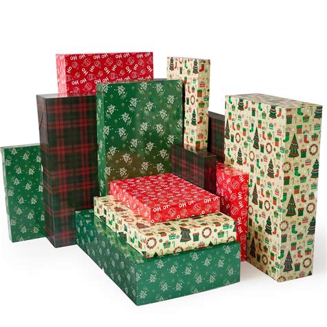 Amazon.com: YANGTE 12 Pack Large Christmas Boxes for Presents, Assorted ...