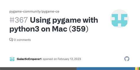 Image result for Pygame Tutorial for Mac