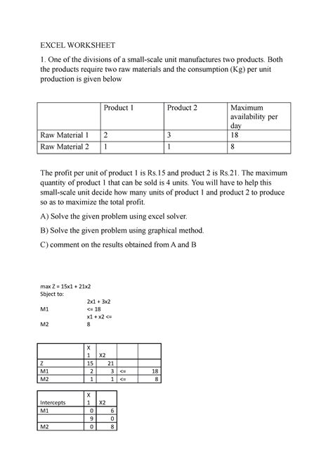 Case concourse 22 rough - EXCEL WORKSHEET 1. One of the divisions of a ...