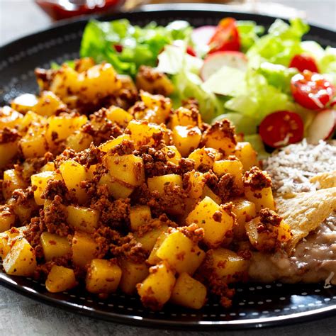 Mexican Chorizo Con Papas Papas Con Chorizo (Potatoes With Mexican