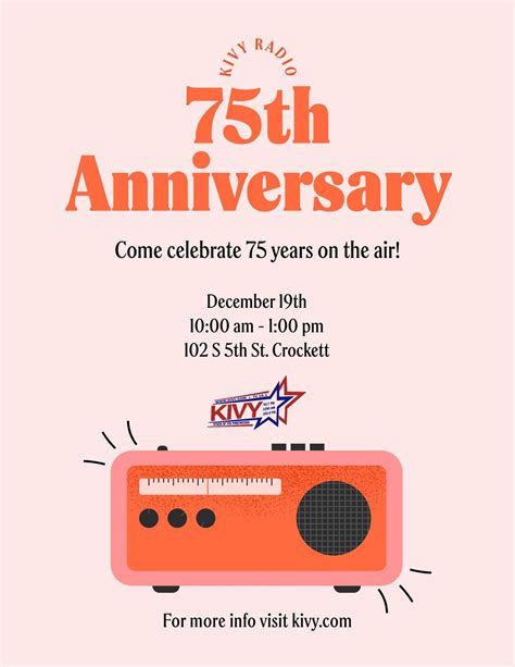 KIVY Radios 75th Anniversary Celebration!, KIVY Radio, Crockett, 19 ...