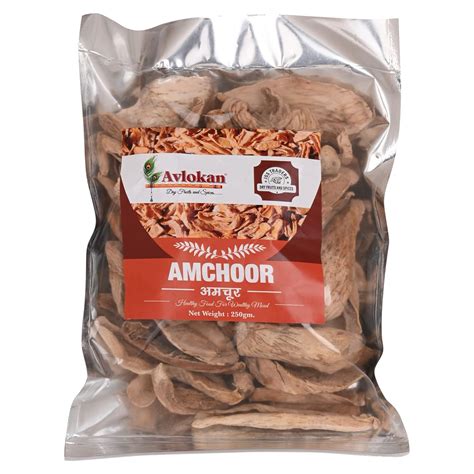 Avlokan Sabut Amchoor | Dry Mango Whole | Mango Slice, 250G, Fresh ...