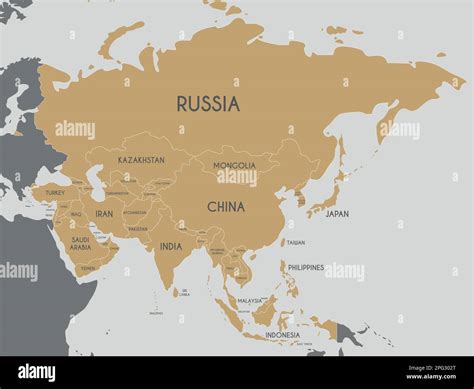 Asia Map 的图像结果