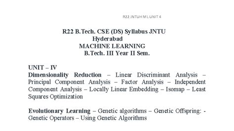 Image result for JNTUH Machine Learning Notes.pdf R22