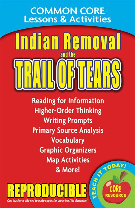 Indian Removal and the Trail of Tears - Common Core Lessons and ...