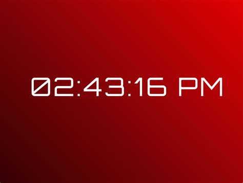 JavaScript Clock 的图像结果