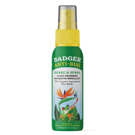 Bug Spray - Organic Natural Bug Repellent Spray | Badger Balm
