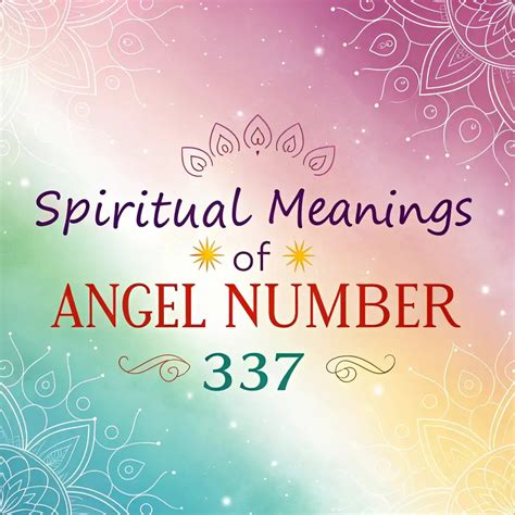 Spiritual Significance Of Angel Number 337: A Divine Message