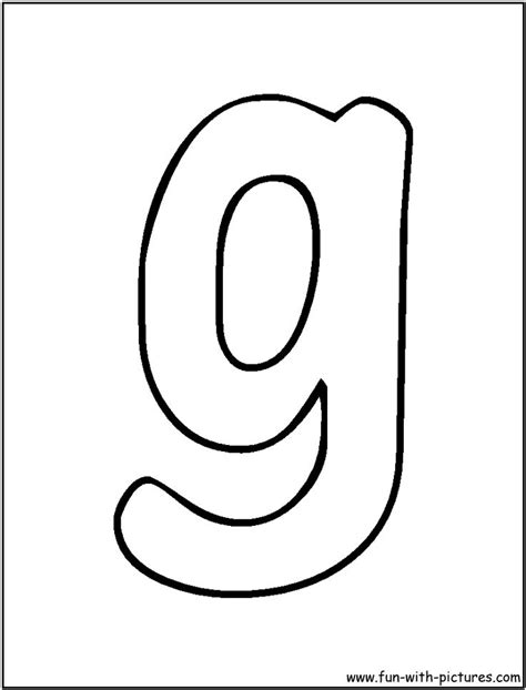 Lowercase G Bubble Letter - tuckidea
