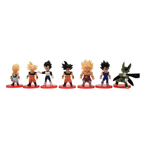 Dragon Ball Z Anime Chibbi Figures Set of 21 [7-8 cm]