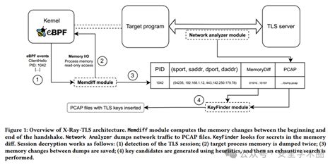 X-Ray-TLS : 通过从内存中提取会话密钥对TLS会话进行透明解密
