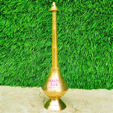 Brass Rose Water Sprinkler, Brass Paneer Bottle,bottle for holy water ...