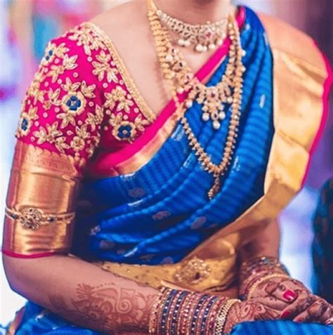 10+Beautiful Bridal Blouse Designs for your Indian weddings