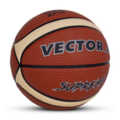 Vector X Supreme Basketball Fedration of India Official Match Ball | 1 ...