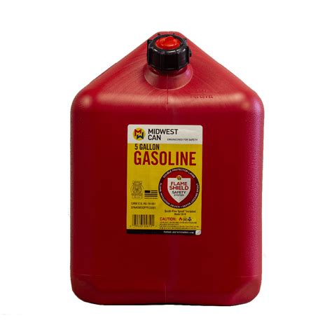5 GALLON GASOLINE CAN - MIDWEST CAN COMPANY
