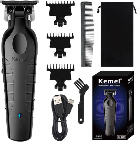 Amazon.com: KEMEI 2299 Trimmer Professional Cordless Hair Clipper for ...