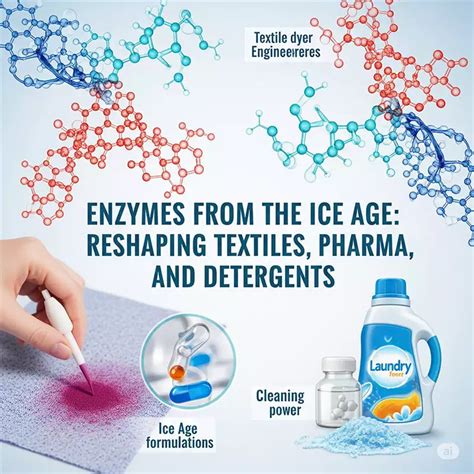 Enzymes from the Ice Age Reshaping Textiles Pharma and Detergents