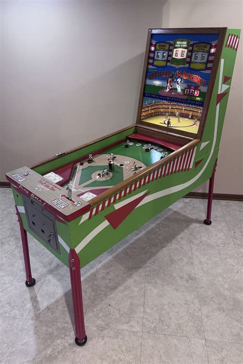 '60 Official Baseball — Arcades At Home - Chicago Area Pinball Repair