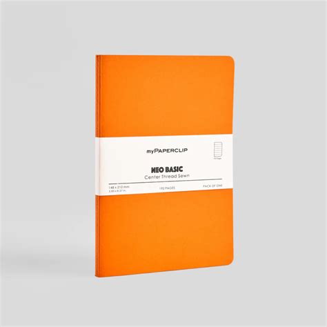 My Paperclip Neo Basic Centre Thread Notebook – SCOOBOO