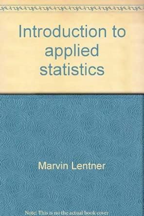 Introduction to applied statistics : Amazon.in: Books