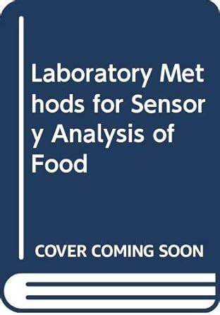 Buy Laboratory Methods for Sensory Evaluation of Food Book Online at ...
