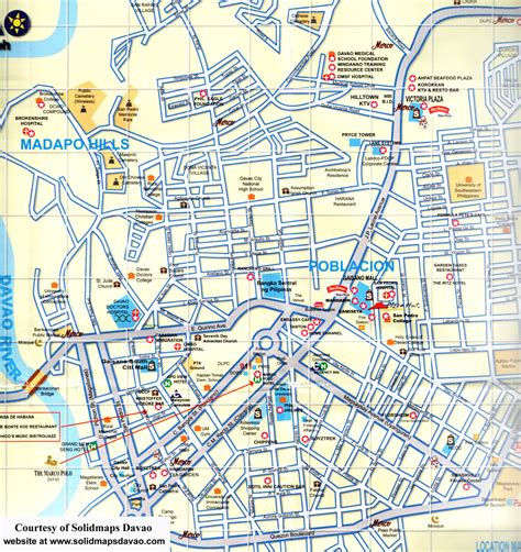 Map Of Davao City