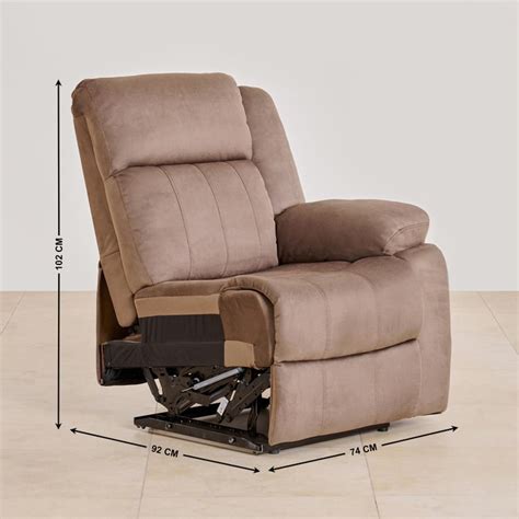 Buy Denver Fabric 5-Seater Corner Recliner Set - Brown from Home Centre ...