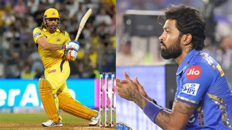 Csk Vs Mi: I Don't Mind Losing To MS Dhoni: Hardik Pandya's Old Comment ...